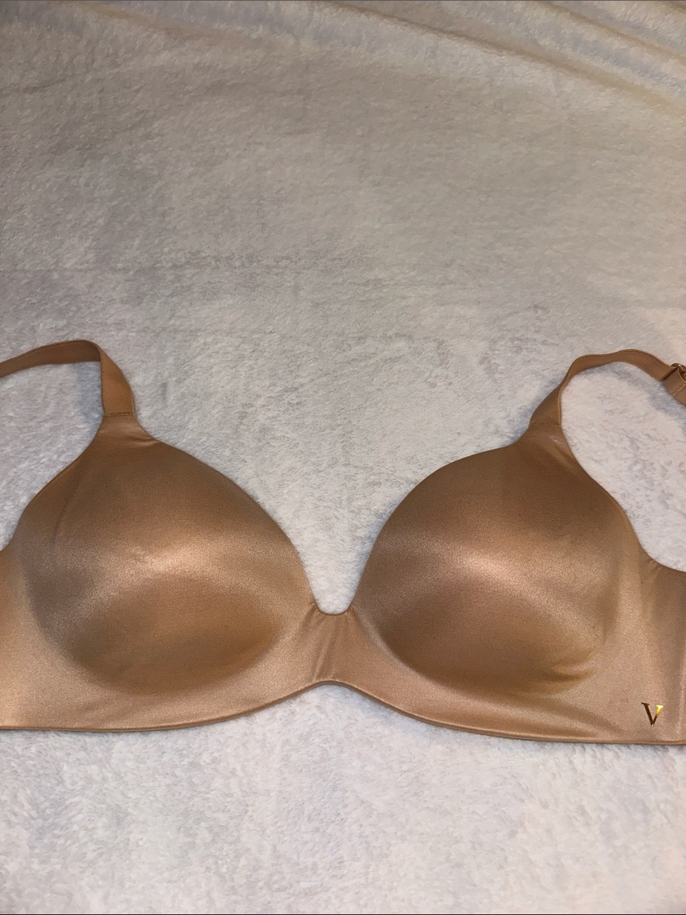 Victoria's Secret Tan Bra - lightly lined, wireless